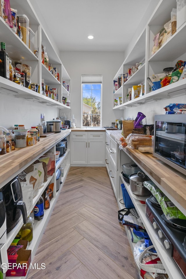 view of pantry