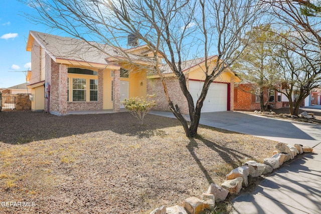 view of ranch-style home