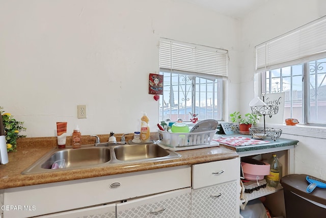 kitchen featuring sink