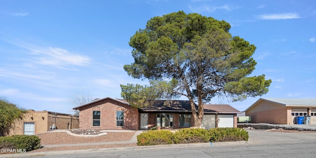 ranch-style house with a garage