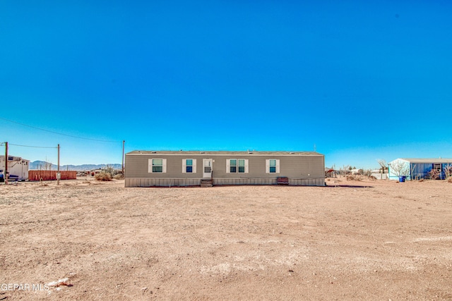 view of rear view of property