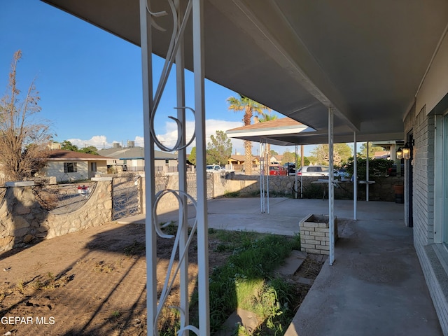 view of patio