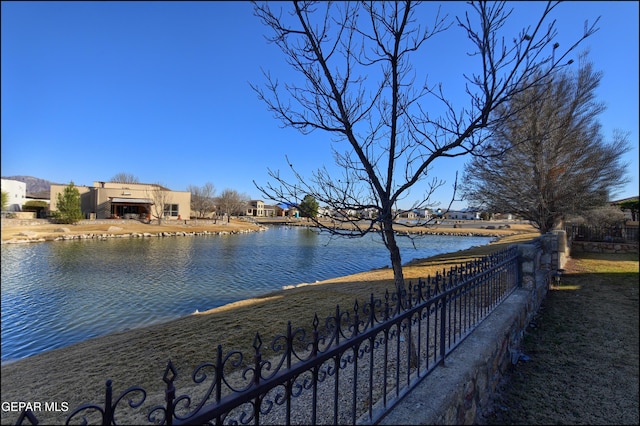 property view of water