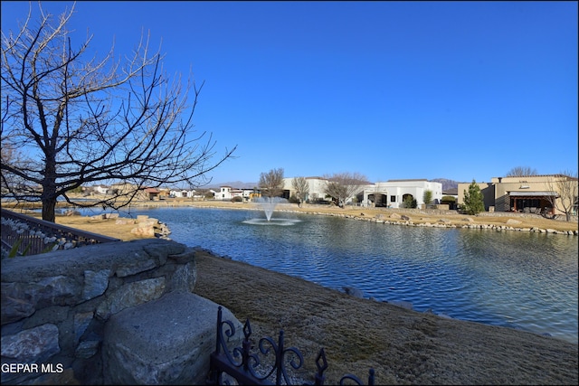 property view of water