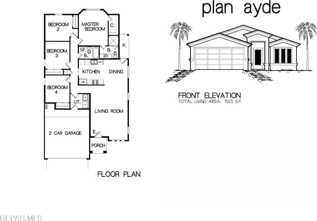 15257 Purpose Ave, El Paso TX, 79938, 4 bedrooms, 2 baths house for sale