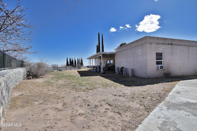 view of property exterior