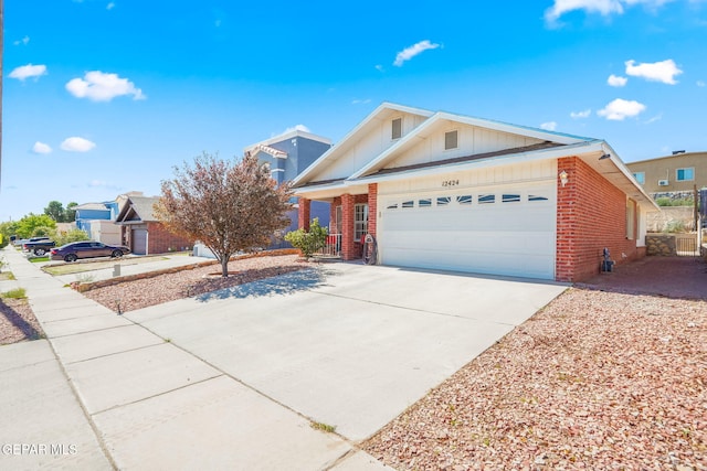 ranch-style house with a garage