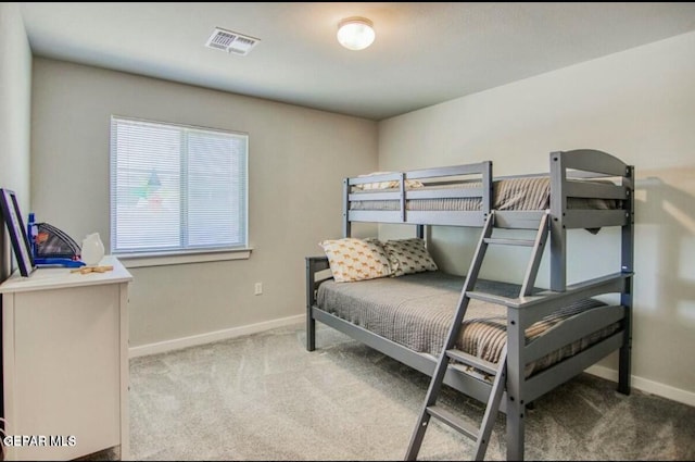 bedroom featuring carpet flooring