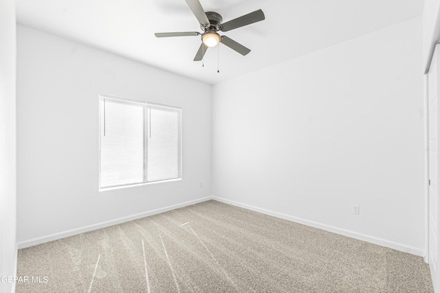 471 Huereque Dr # A, Socorro, TX 79927 - carpeted spare room with ceiling fan