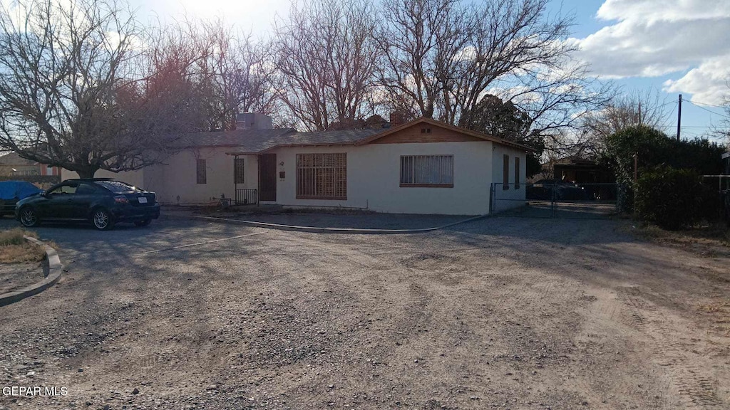 view of ranch-style house