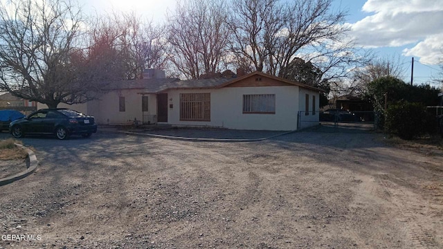 view of ranch-style house