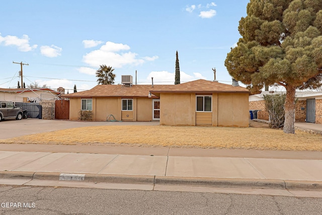 view of ranch-style home