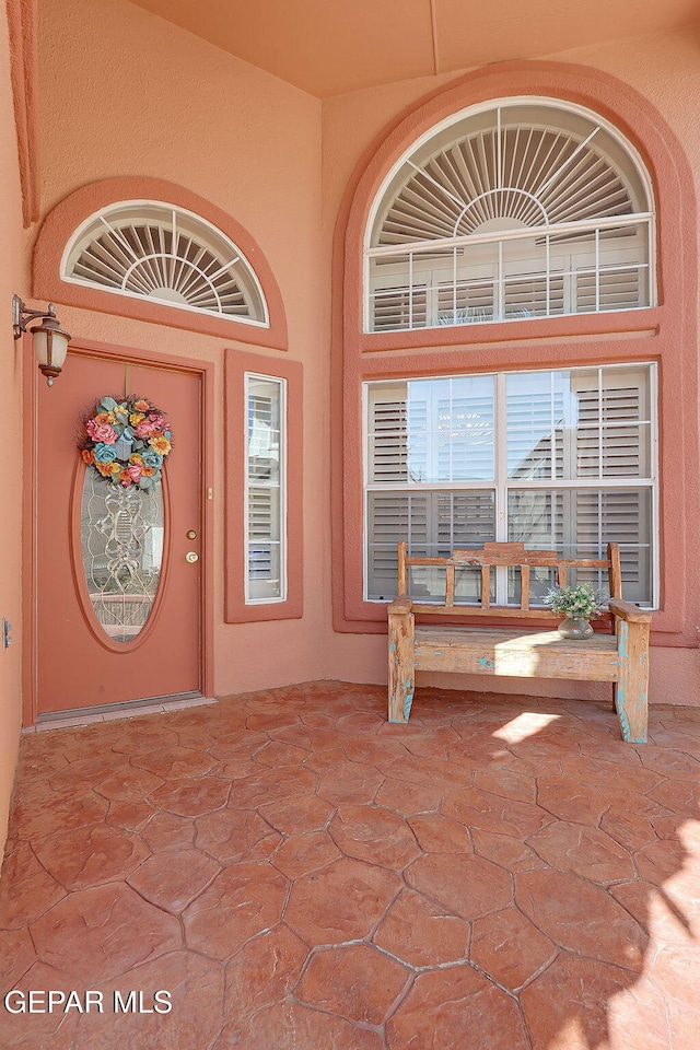 view of entrance foyer