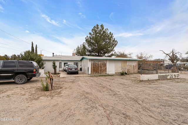 5047 Conley Rd, El Paso, TX 79932 - view of ranch-style house