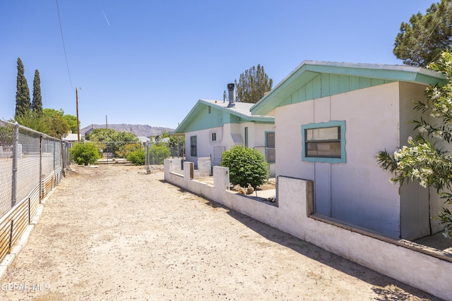 5047 Conley Rd, El Paso, TX 79932 - view of property exterior with a mountain view
