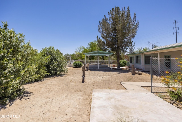 5047 Conley Rd, El Paso, TX 79932 - view of yard