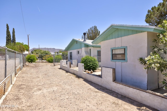 5047 Conley Rd, El Paso, TX 79932 - view of property exterior with a mountain view