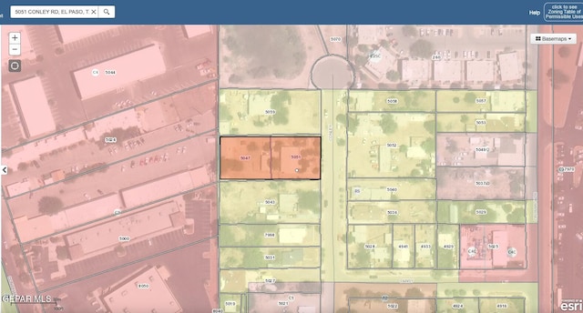 5047 Conley Rd, El Paso, TX 79932 - map location