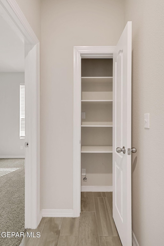 view of closet