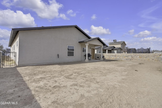 view of rear view of house