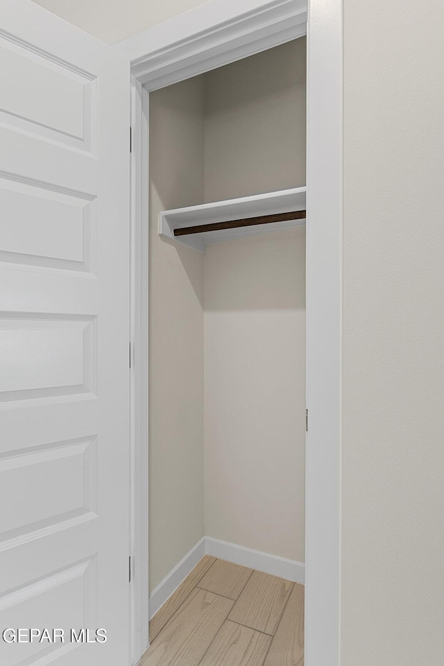 view of closet