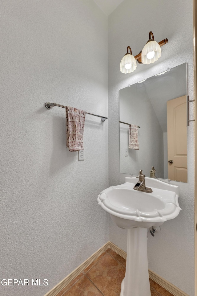 bathroom featuring tile patterned floors