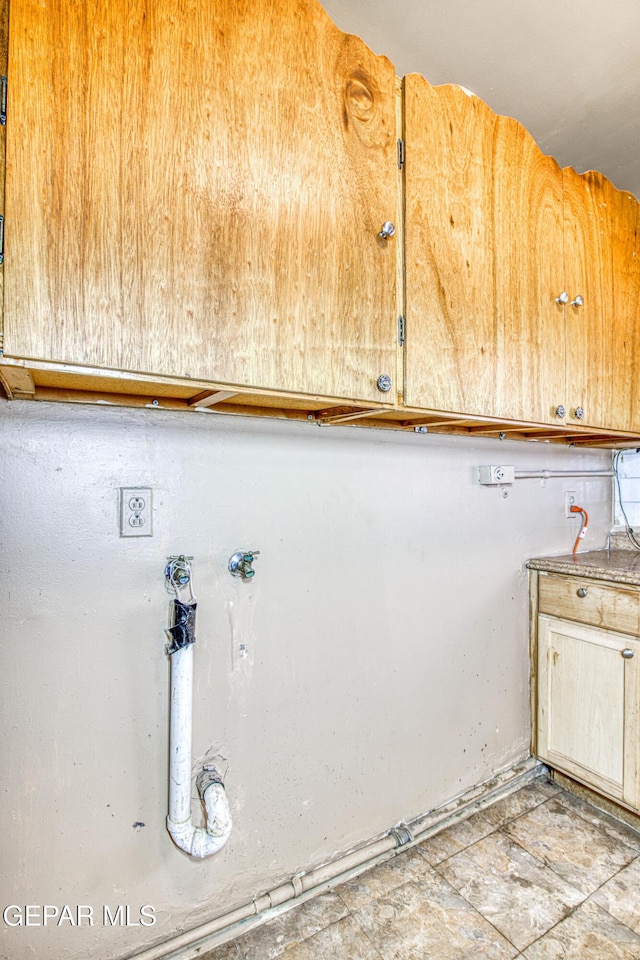 view of laundry area