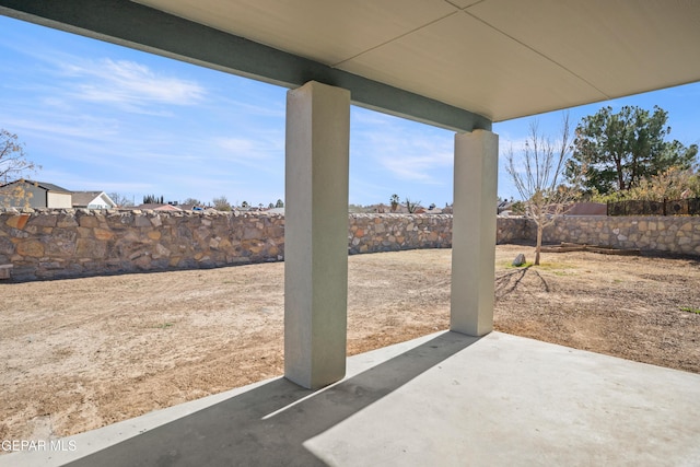 view of patio