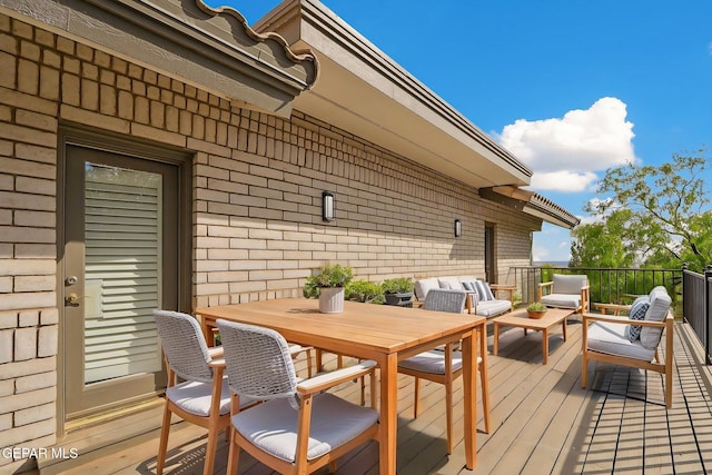 909 Singing Hills Dr, El Paso, TX 79912 - wooden deck with outdoor dining area