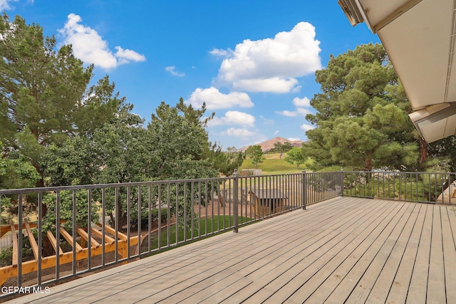 909 Singing Hills Dr, El Paso, TX 79912 - view of deck