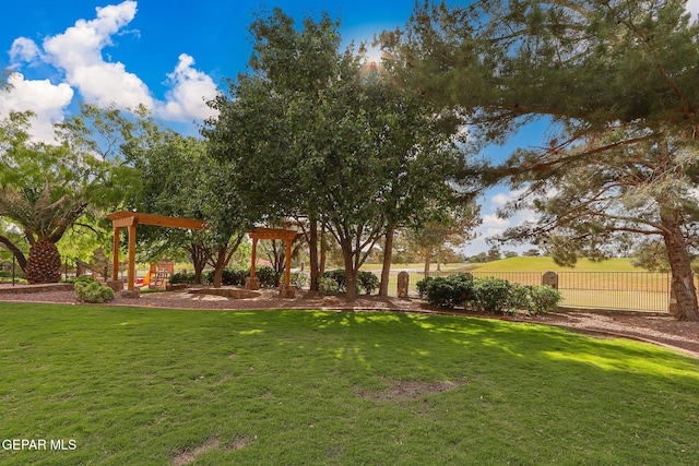 909 Singing Hills Dr, El Paso, TX 79912 - view of yard