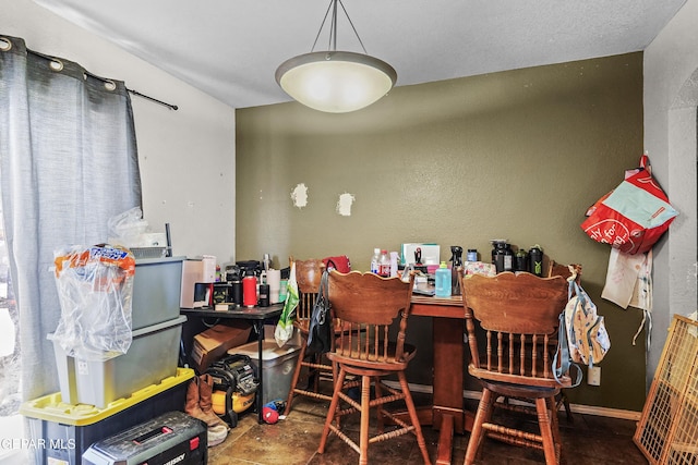 view of dining area