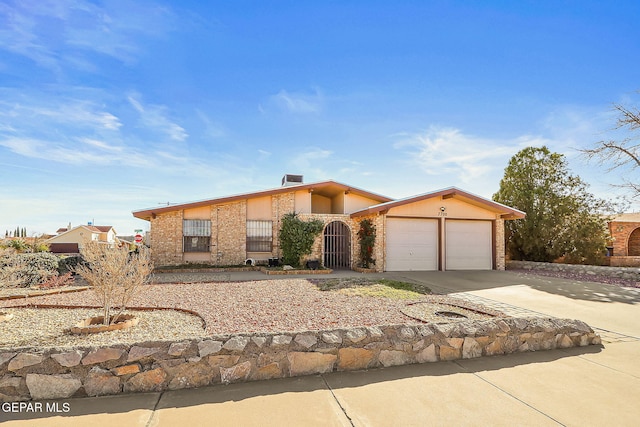 ranch-style house with a garage