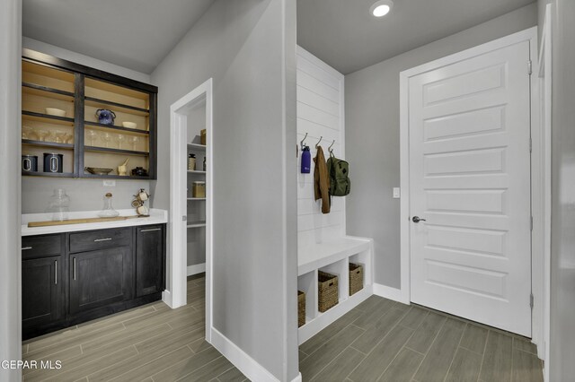 view of mudroom