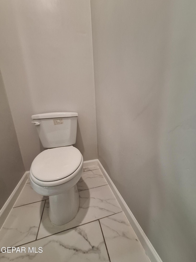 bathroom with toilet