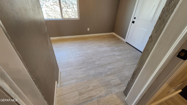 interior space featuring light hardwood / wood-style floors