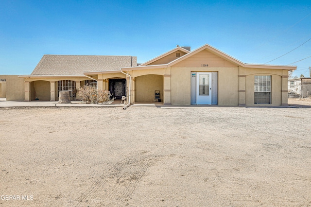 view of ranch-style house