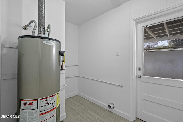 utilities featuring water heater