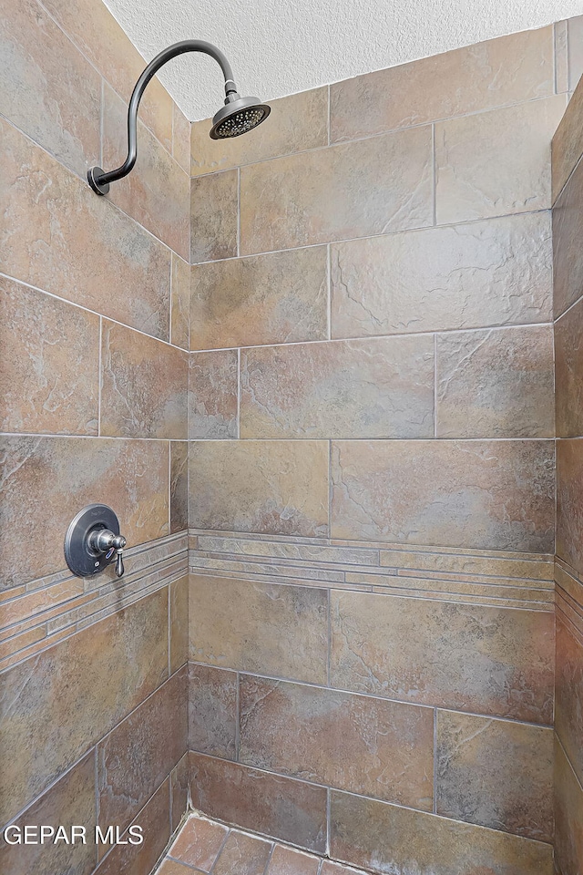 details featuring tiled shower