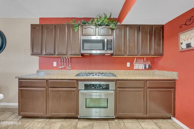 kitchen featuring appliances with stainless steel finishes