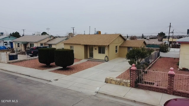 view of ranch-style home