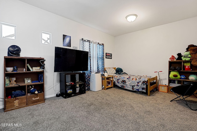 bedroom featuring carpet floors