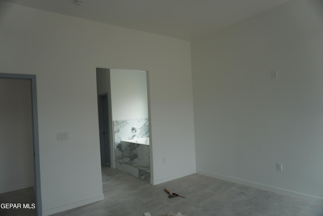 view of empty room