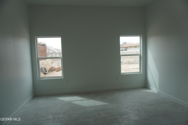 view of unfurnished room