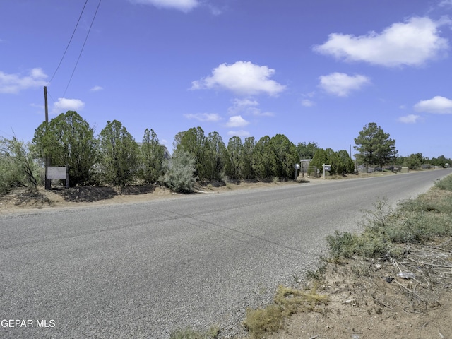 view of road