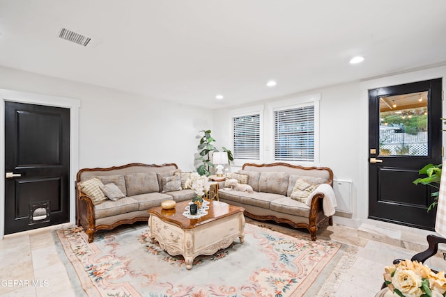 view of living room