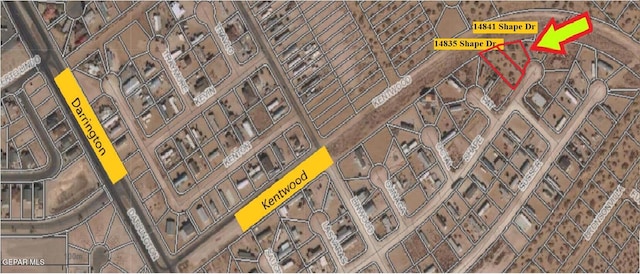 14841 Shape Dr, El Paso TX, 79928 land for sale