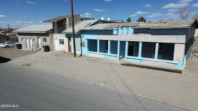 view of rear view of house