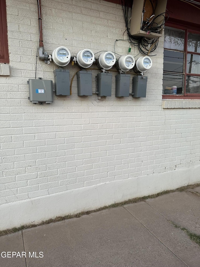 view of utility room