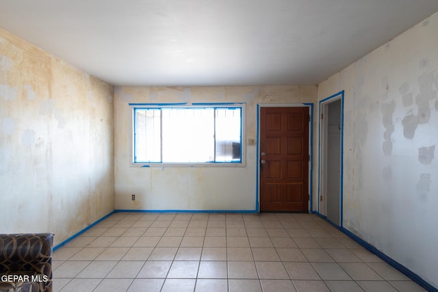 view of tiled empty room